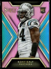 2014 Panini Select Prizm Fuchsia Kony Ealy RC 057/199 Carolina Panthers #177