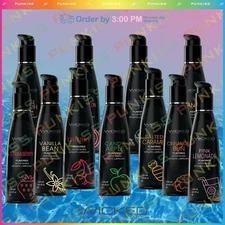 Wicked Aqua Edible Fruit Flavor Sex Lube💋Water Based Personal Natural Lubricant