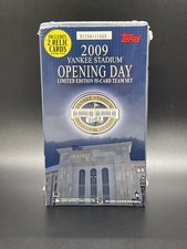 TOPPS 2009 Yankee Stadium Opening Day 55 Card Team Set - 1,194 of 11,460 - RARE