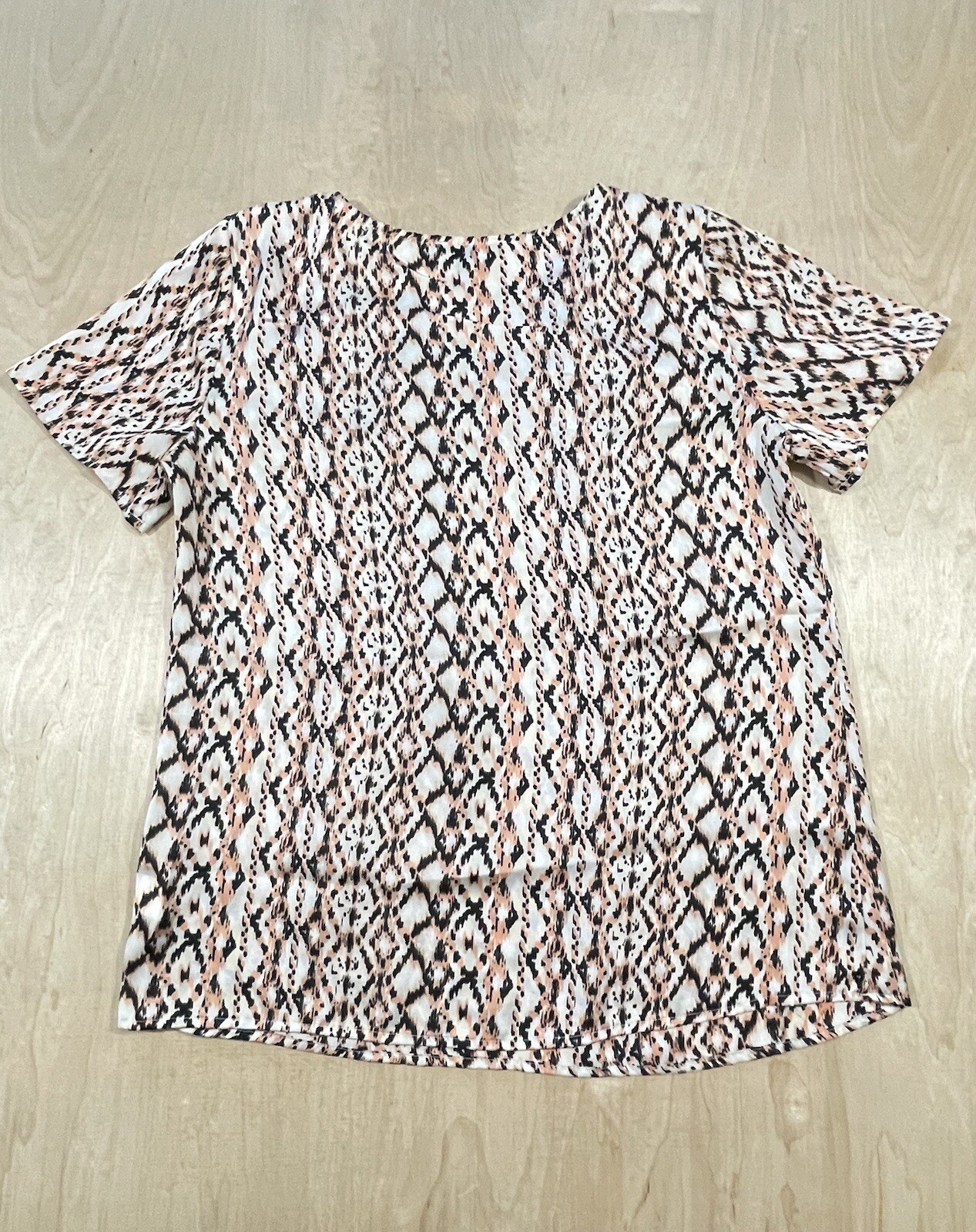 Notations Women's Multi colored geometric short s… - image 4