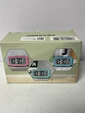 PEAKEEP Smart Night Light Digital Alarm Clock w/ Temperature New Open Box