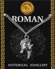 Roman Spanish Helmet Pendant On Silver Coloured Chain