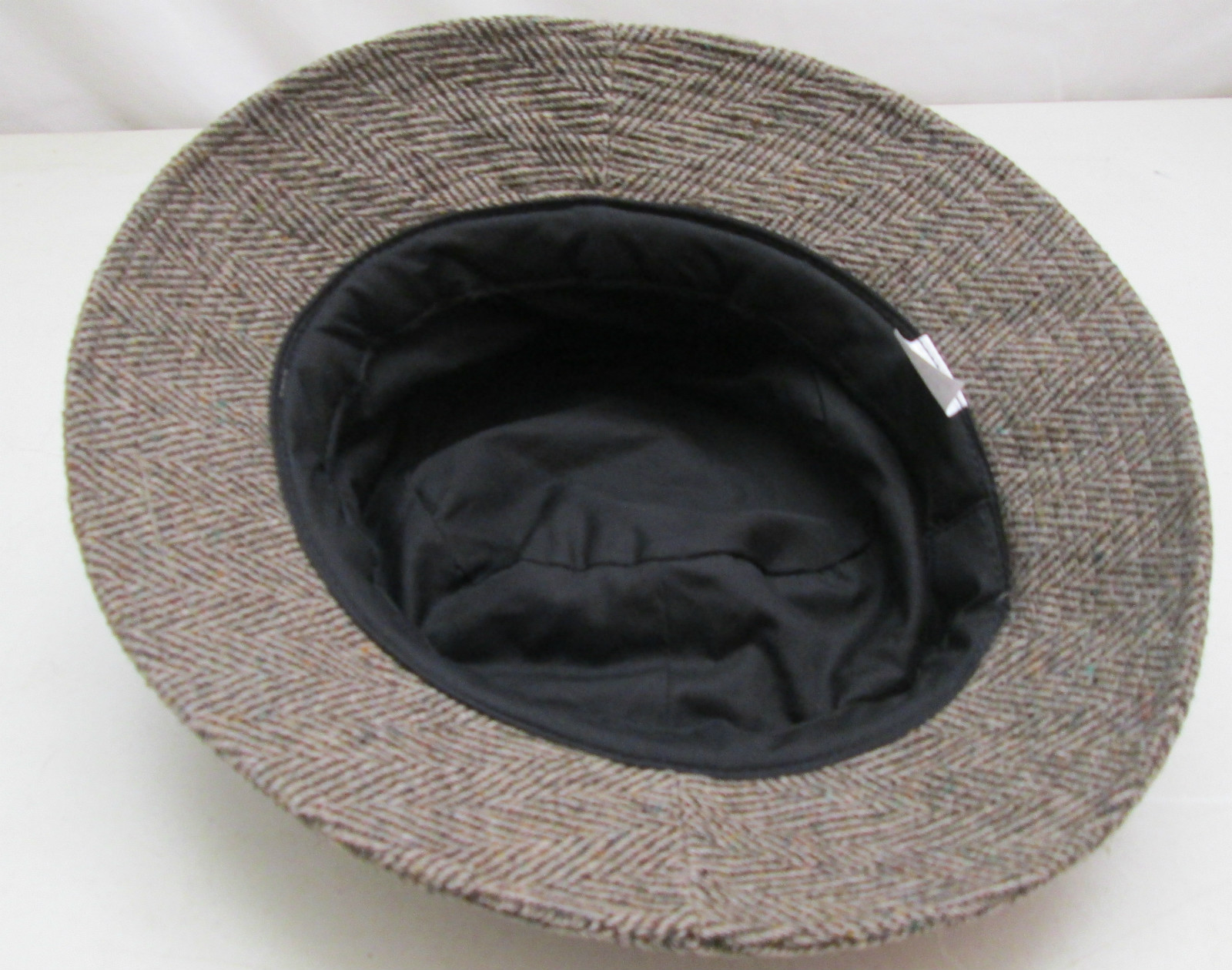 Vintage Brown Tweed Wool Blend Mens Bucket Hat eBay