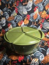 Vintage Rubbermaid Lazy Susan 5 Containers