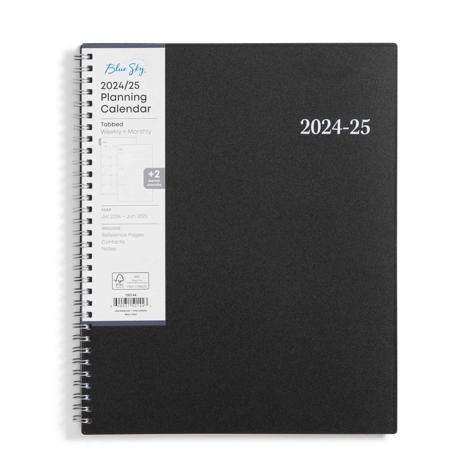 2024-2025 Academic Year Weekly and Monthly Planner, 8.5