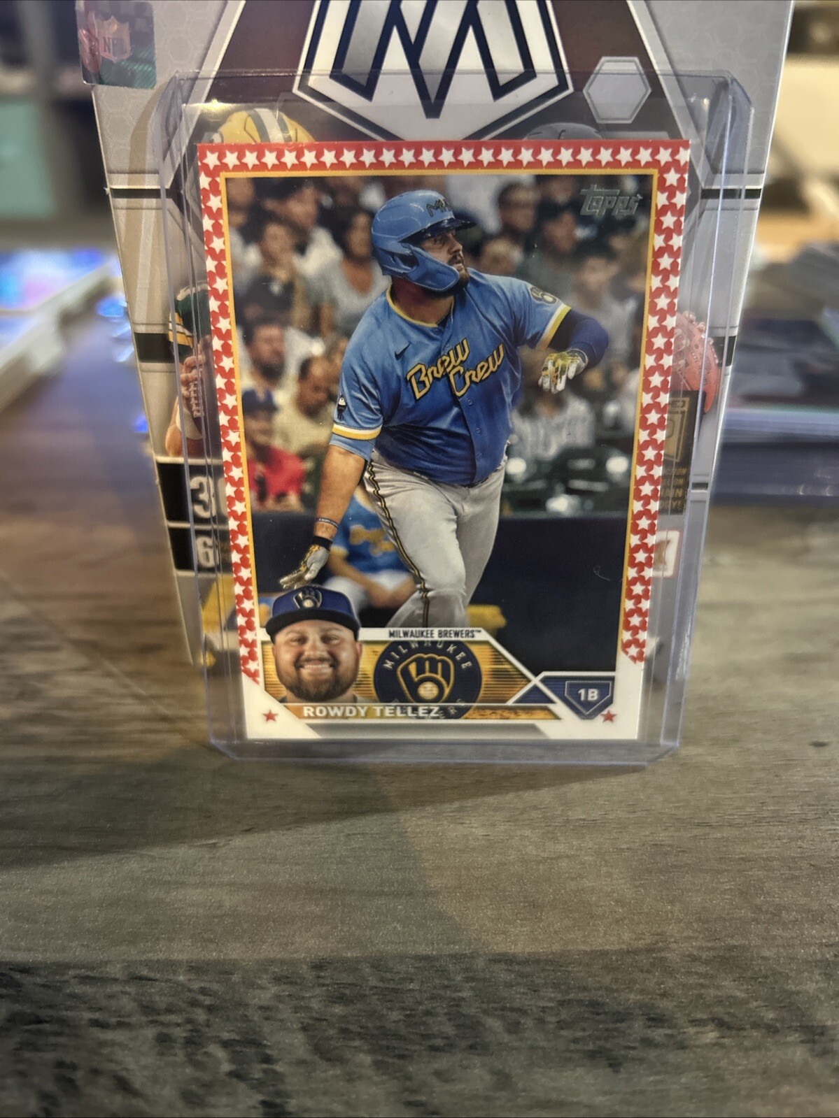 2023 Topps Series 2 - #598 Rowdy Tellez Independence Day /76