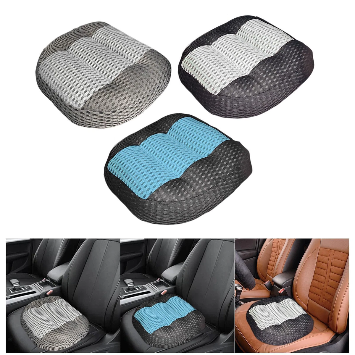 Coussin de siège rehausseur de voiture portable pour personnes de