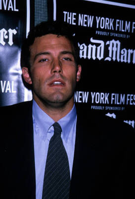 Ben Affleck attends premiere of Dogma New York October 4 1999 Historic Old Photo