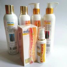 Hair Set Genive Long Serum Shampoo Conditioner Fast Growth Longer Treatment