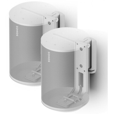Flexson 2x Wandhalter Paar für Sonos Era 100 weiß Halterung FLXE100WM2011
