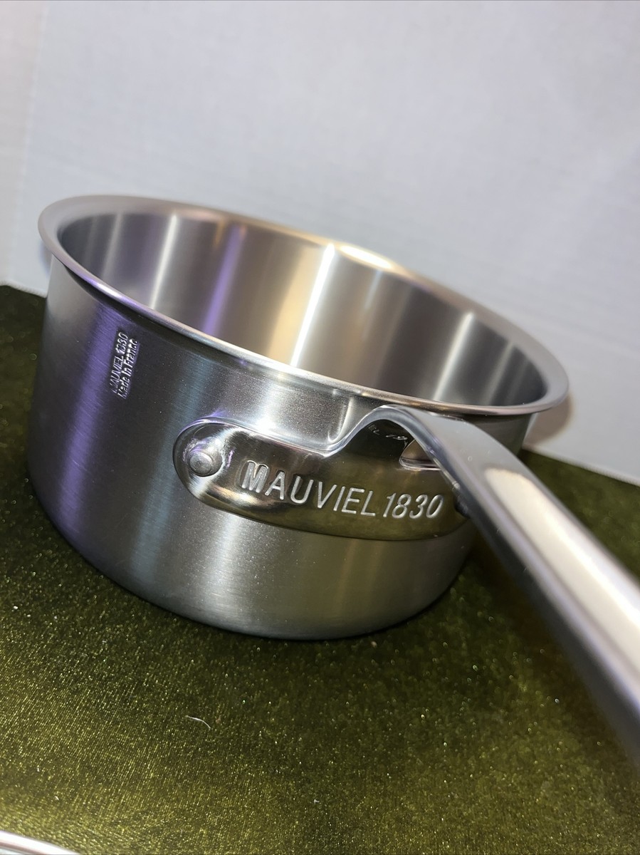 ⚠スプリンガー⚠【新品未使用】Mauviel 1830 M'PURE New Mauviel 1830 M'INOX 360 Tri-Ply Stainless Steel Saucepan With