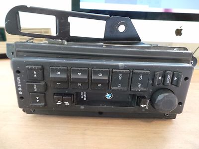BMW RDS EON Motorcycle Tape Cassette Deck Radio 65147659032 6512-7 659 032