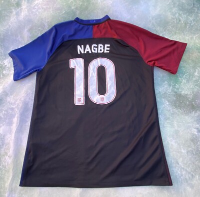 RARE Nike USA National Soccer Team Darligton Nagbe #10 Jersey Size 