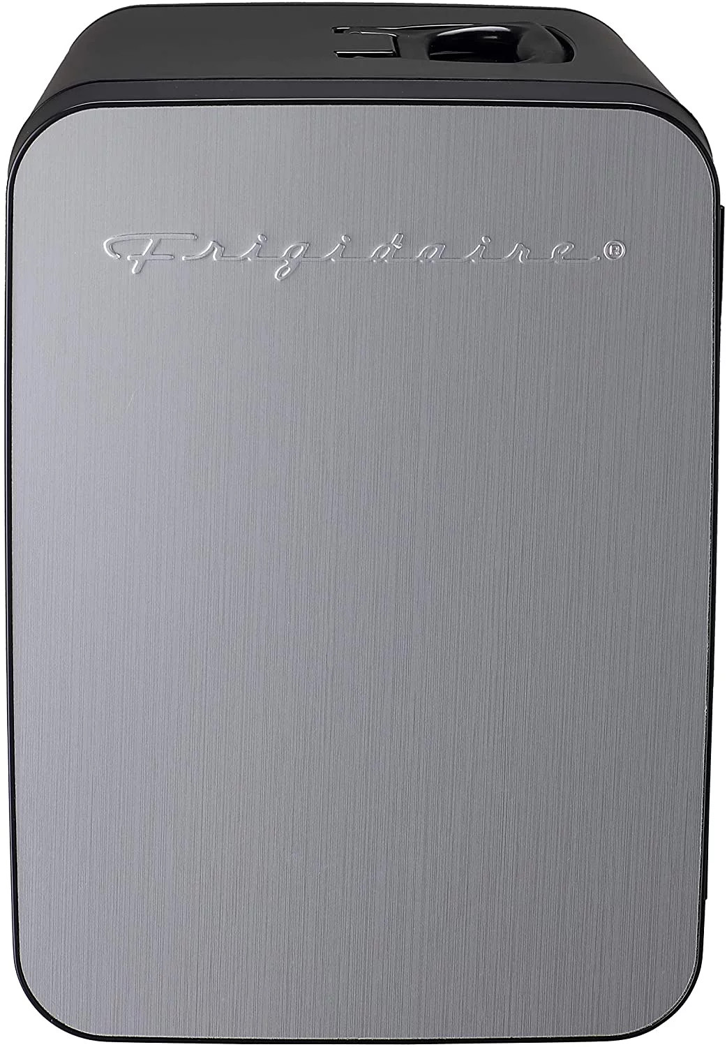Retro 10 Liter 15-can Personal Refrigerator Black/stainless 