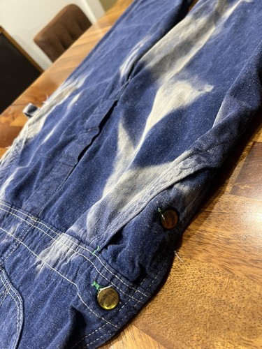 Washington Dee Cee Sanforized Denim Bib Men’s Overalls 36” Tall L27 Made in USA - Picture 8 of 17