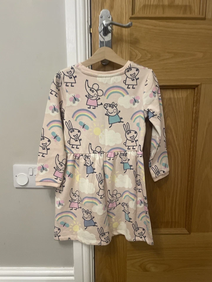 Girls George Asda Peppa Pig Dress 5-6 Years BNWT - Image 3 of 4