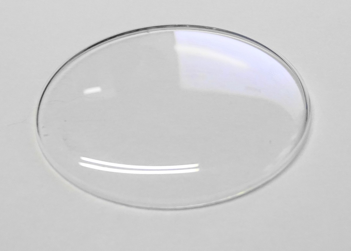 Verre De Montre Rond Type "punaisse" Diamètre 44 Mm - Qualité A, Marque ROBUR, Neuf