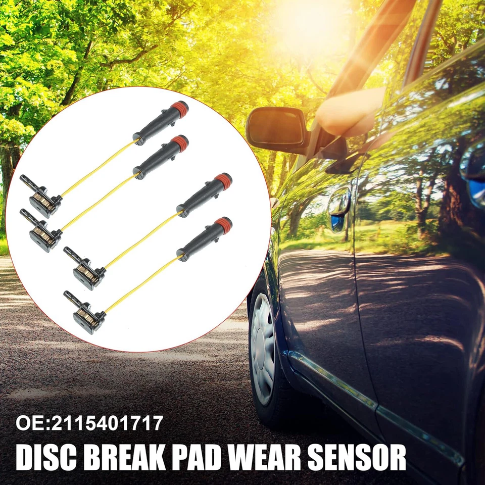 4x Front Rear Brake Pad Wear Sensors for Mercedes-Benz C230 C240 C300 C320 C350 - Image 2 of 4