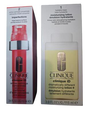 Clinique ID ''Dramatically Different''  Lotion & ''Imperfections'' cartridge