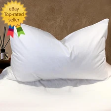 Goose down Feather Pillows Queen Size - Hotel Collection Bed Pillows for Sleepin
