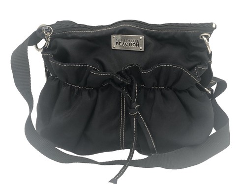 Sac à Main Kenneth Cole Reaction Franny – Noir, Neuf Avec étiquettes, Style Sacoche