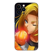 Android18DB Case For iPhone 16 15 14 13 12 11 Pro Max Plus Mini XR SE 8 7 _z08