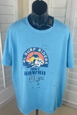 Polo Ralph Lauren 1967 Hawaii RL Surf Riders Blue Graphic T-Shirt, Men’s L - NWT