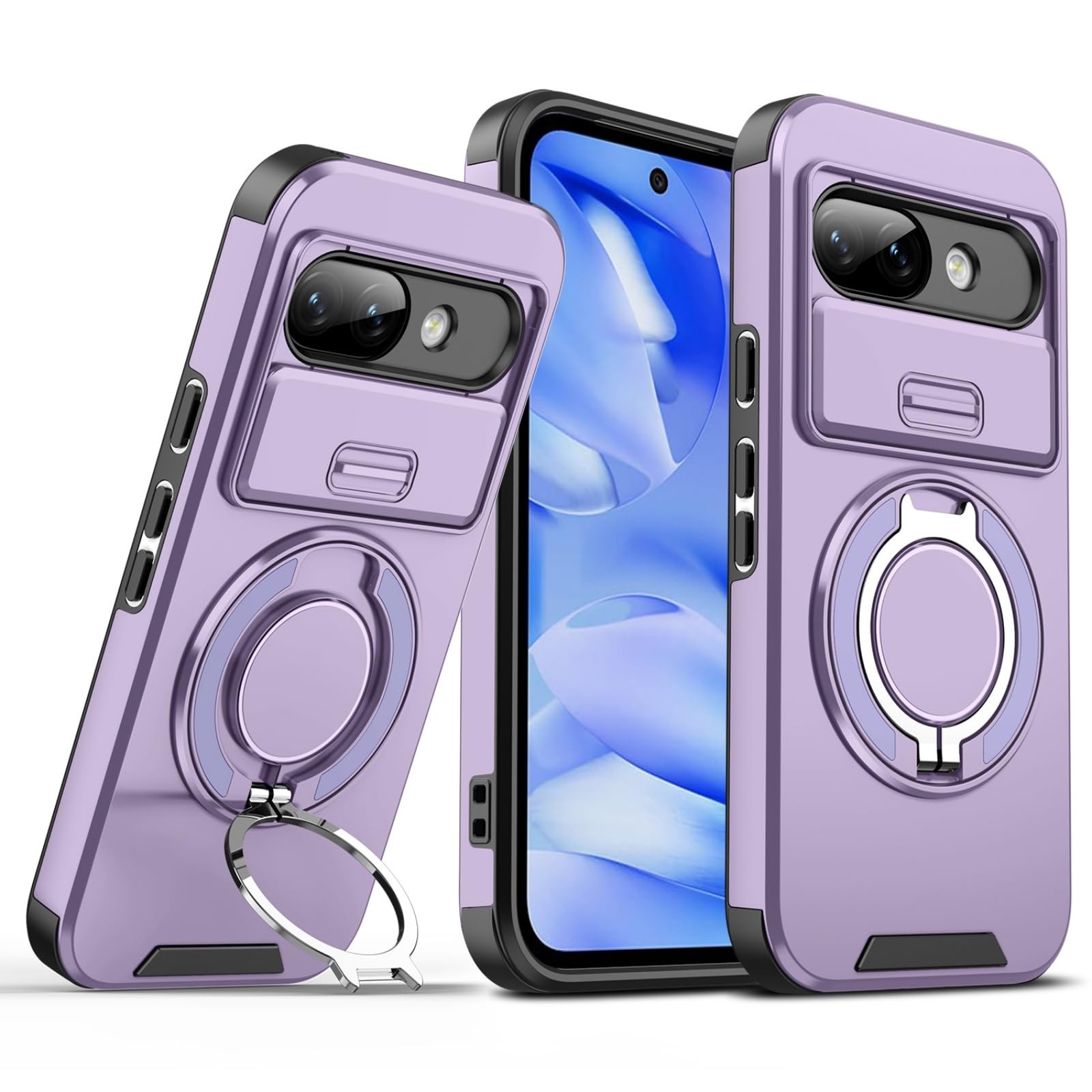 Protection intégrale Pixel 9 Pro antichoc en polymère haute densité