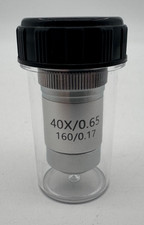 1PC 195mm 40X Achromatic Objective Lens DIN45mm 160/0.17 Universal RMS Thread