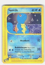 SQUIRTLE 132/165 COMMON EXPEDITION BASE SET POKEMON MP