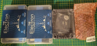2x Particle Electron IoT Board + GPS + Gehäuse 2G 3G GSM Tracker
