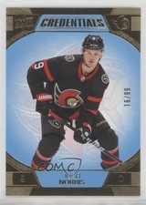 2022-23 Upper Deck Credentials Blue 16/99 Josh Norris #57 ew0