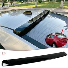 Gloss Black Rear Roof Spoiler Fit For Toyota Corolla 2014-19 Sedan Sport Style