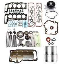 For 02-04 Dodge Ram 1500 4.7L Head Gasket Set Oil Pan Gasket Timing Chain Kit