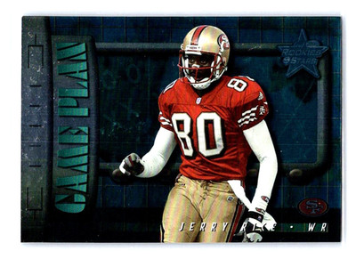 2000 Leaf Rookies & Stars Game Plan Insert #GP-23 Jerry Rice HOF /2000 49ers