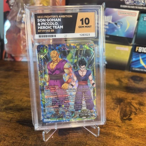 Son Gohan & Piccolo, Heroic Team BT19-145 sr- ace 10 perfect sub grades