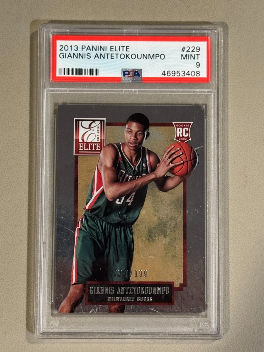 Giannis Antetokounmpo Basketball Grade 9 Rookie Sports Trading