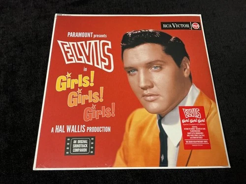 ELVIS PRESLEY 2LP FTD VINYL GIRLS! GIRLS! GIRLS! FACTORY SEALED W/ HYPE STICKER