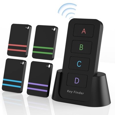Remote Control Finder, Pack of 4 Find My Keys Device | Stick on Remote Finder...