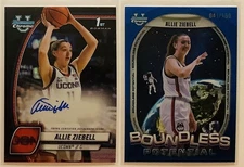 2024-24 BOWMAN U 1ST BLACK WAVE AUTO & BOUNDLESS POTENTIAL /150 - ALLIE ZIEBELL