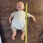 VTG/ANTIQUE COMPOSITION HEAD DOLL, 17" TALL — photo 2