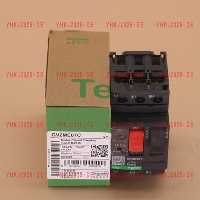 Neu Schneider Motorschutzschalter GV2-ME07C 1,6-2,5 A Kostenloser Versand
