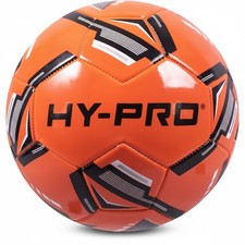 Size 5 Leather Football All-Weather PVC Grip Training Match Soccer Ball