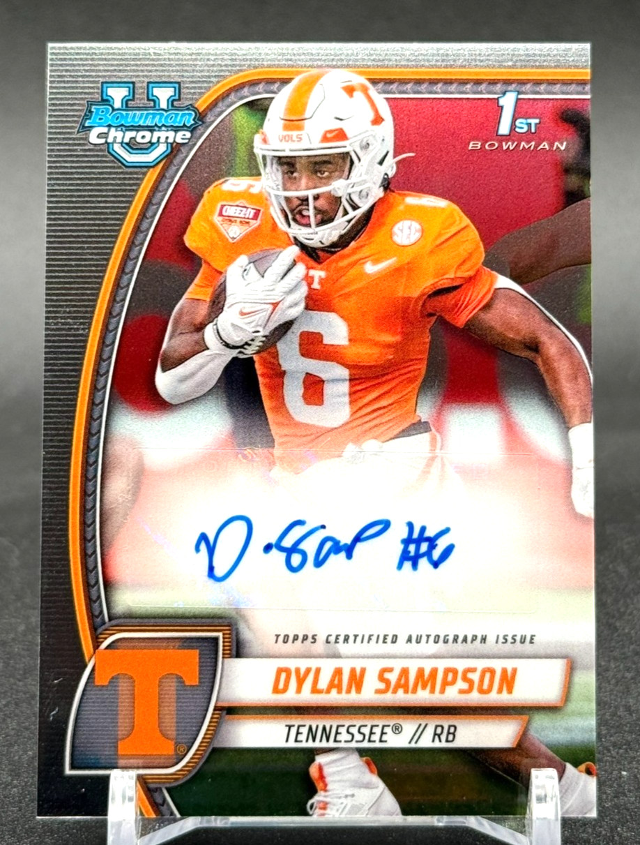 2024 Bowman University Chrome Dylan Sampson Base Auto