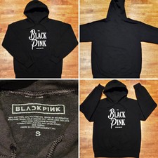 Official Black Pink K-Pop 2023 Born Pink World Tour Hoodie Pullover Sz Small