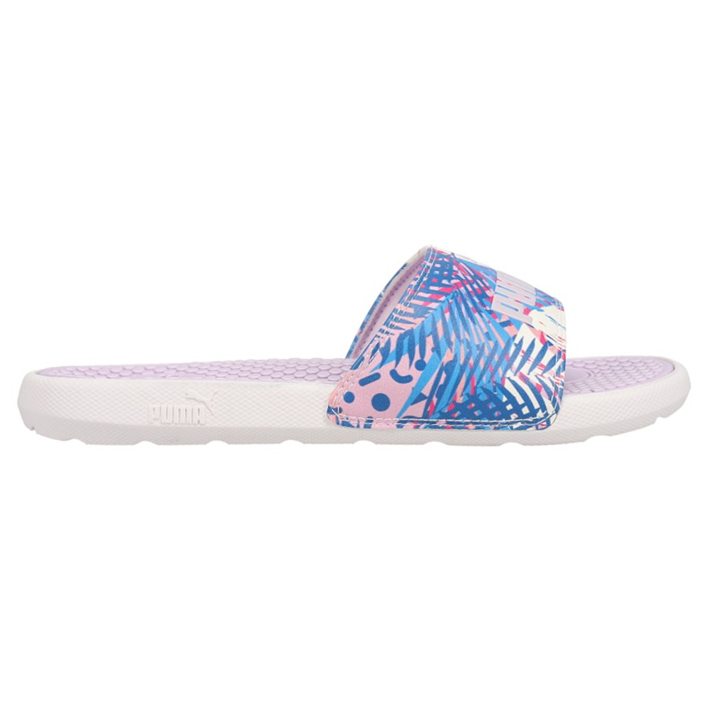 PUMA Cool Cat Island Daze Womens Slide Sandals Size 12 M 386845-01