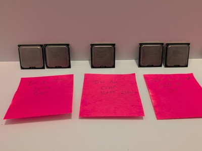 Intel Xeon Core i5 Processor Lot (2005-2010 Era)