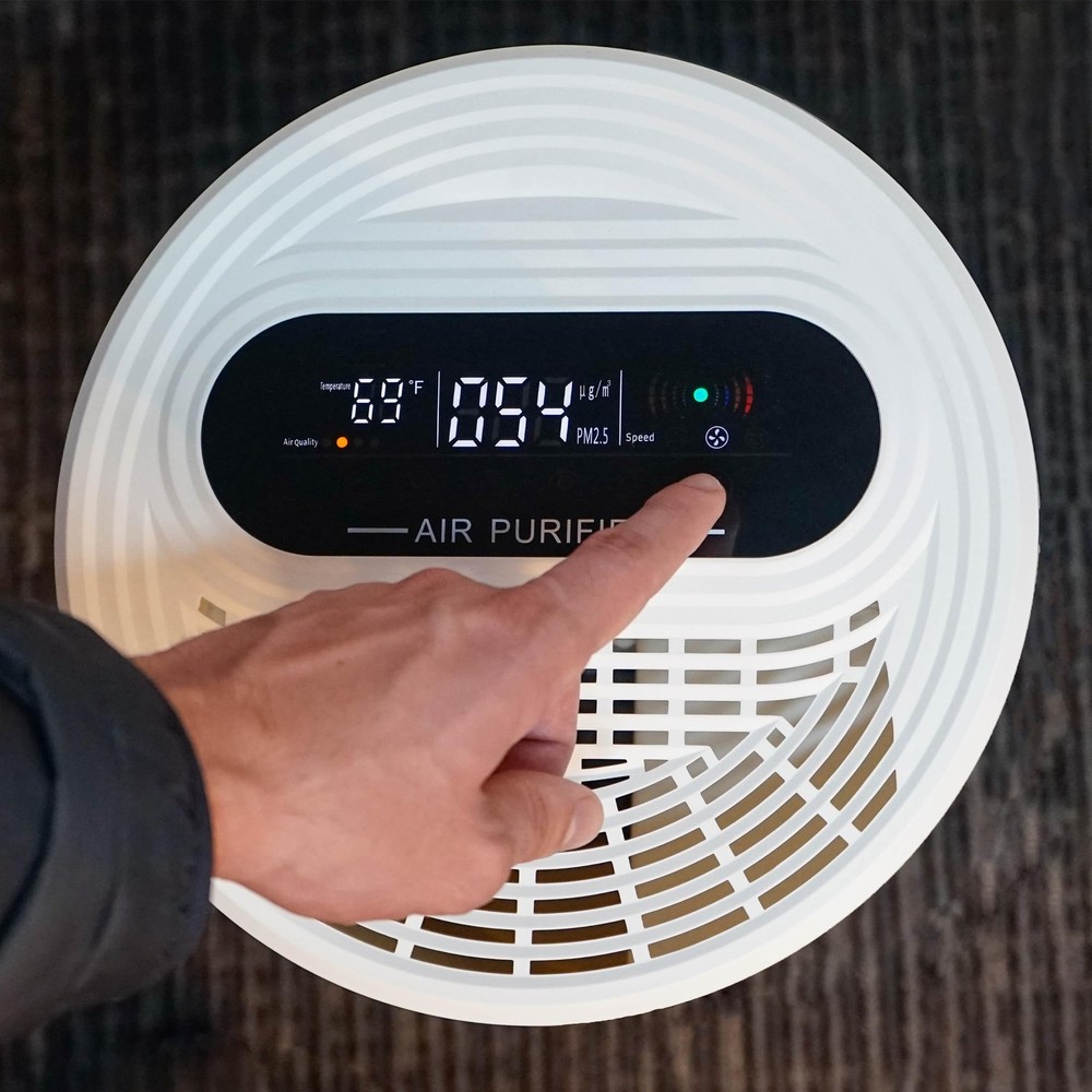 Large Room Air Purifier with HEPA Type Filter System for Clean Air