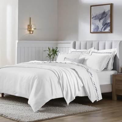Egyptian Cotton 650 Thread Count Duvet Cover Set, Bed Covers, Includes 1 Duve...