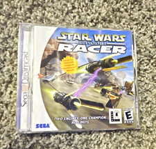 SEGA Star Wars Episode I: Racer Sega Dreamcast Racing Disc w/ Case E